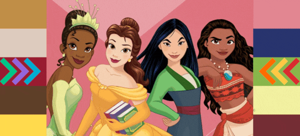 Cada Princesa Disney tiene un color. &iquest;Cu&aacute;l es el tuyo?