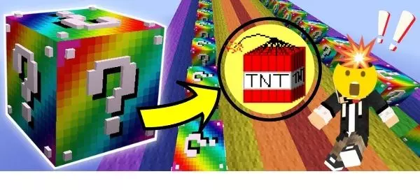 Minecraft Lucky Blocks Race, &iquest;Ser&aacute;s El Suertudo Que Gane?