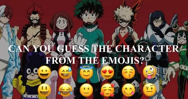 Can You Guess My Hero Academia Character From The EMOJIS?