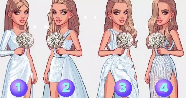 O seu vestido de noiva preferido pode revelar o que as pessoas mais amam na sua personalidade