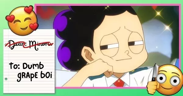 Write A Letter To Mineta From &lsquo;My Hero Academia&rsquo; - Find Out If You&rsquo;ll Marry Or Murder Him!