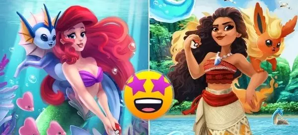 Todos Somos Una Combinaci&oacute;n De Princesa Disney Y Pok&eacute;mon Eeve. &iquest;Qui&eacute;n Eres T&uacute;?
