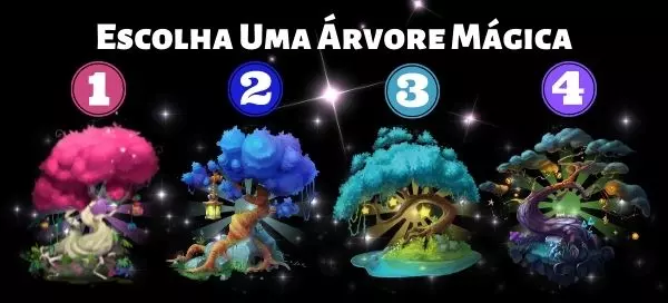 Escolha Uma &Aacute;rvore M&aacute;gica E Descubra Como Voc&ecirc; Ter&aacute; Sorte Recentemente