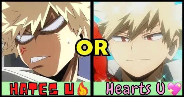 Test To Find Out What Bakugo Really Thinks Of You!