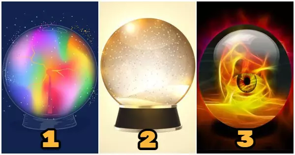 Escolha uma esfera m&aacute;gica para descobrir a inicial da sua alma g&ecirc;mea