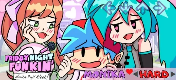 Can You Beat The DDLC Monika In Friday Night Funkin' - Your Demise Mod?