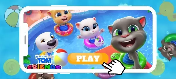 Voc&ecirc; Consegue Vencer O Novo Mini-Game Festa Da Piscina Do My Talking Tom Friends?