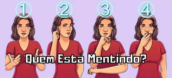 Qual mulher est&aacute; mentindo? Descubra se voc&ecirc; &eacute; facilmente enganado!