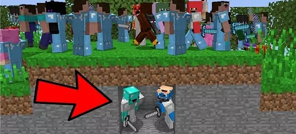 &iquest;Podr&aacute;s t&uacute; como un Speedrunner de Minecraft ganar contra los 5 cazadores?