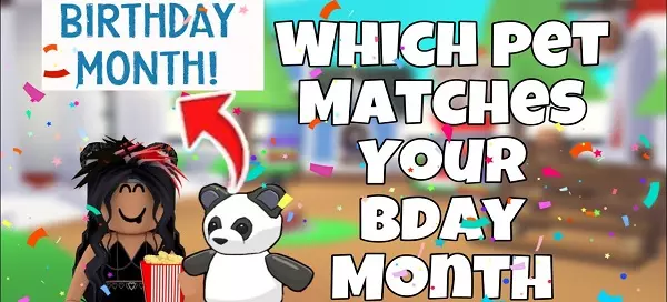 &iquest;Qu&eacute; mascota de Roblox Adopt Me eres basado en tu mes?