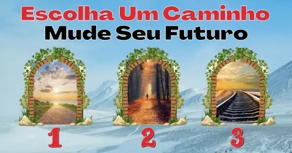 Escolha um caminho e descubra uma verdade que mudar&aacute; seu futuro