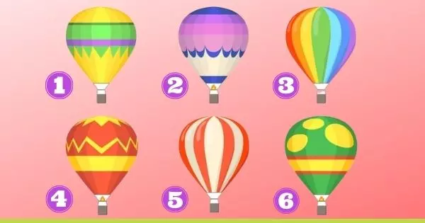 Choose A Balloon And Discover Your Unique Positive Personality