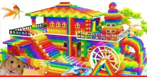 &iexcl;100% Satisfactorio! Elige Tu Mascota Favorita Y Revelaremos Tu Lujosa Mansi&oacute;n De Bolas Magn&eacute;ticas