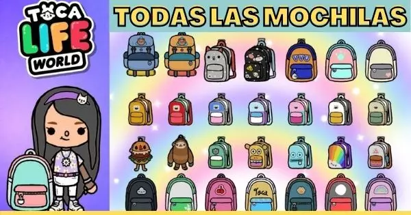 &iquest;Cu&aacute;l Nueva Mochila De Toca Life World Encaja M&aacute;s Contigo?