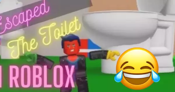 Flushing TOYS Down A Roblox Toilet! See What Will You Flush Away?