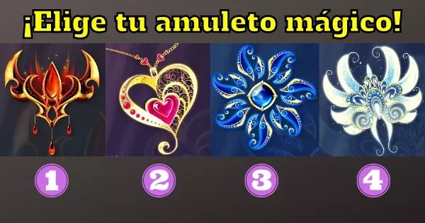 Elige Un Amuleto M&aacute;gico Y Revela Lo Que Te Suceder&aacute; El Pr&oacute;ximo Mes