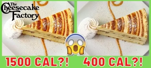Voc&ecirc; sabe quantas calorias possuem os produtos da Cheesecake Factory?