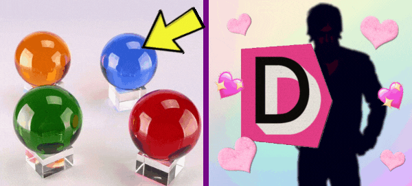 Just Choose Your Crystal and Discover the First Letter of Your True Love's Name!!