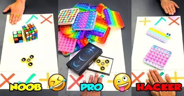 Bạn Đỉnh Như Thế N&agrave;o Trong Giao Dịch Pop It Fidget? NOOB vs PRO vs HACKER!