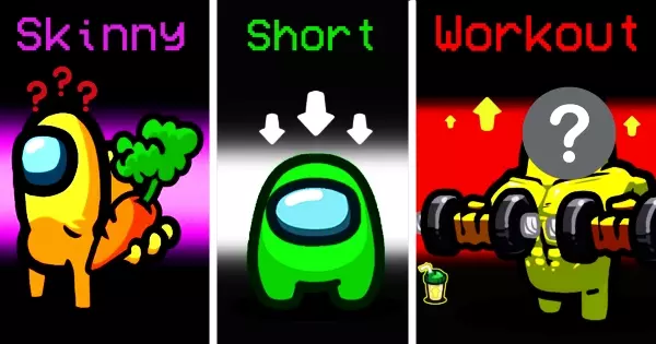 Let&rsquo;s See Which Among Us Mod Reflects Your Physical Appearance, Short Mod, Skinny Mod Or Workout Mod?