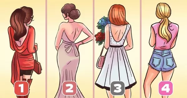 Which Girl Will Be Most Attractive When Turning Around? Learn What Is Your Hidden Personality