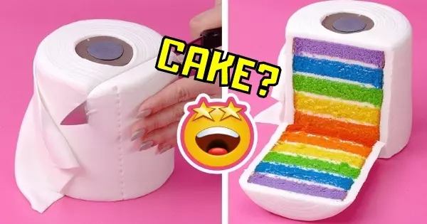 Choose One Amazing Rainbow Cake And Discover What % Sweet Is Your Love Story