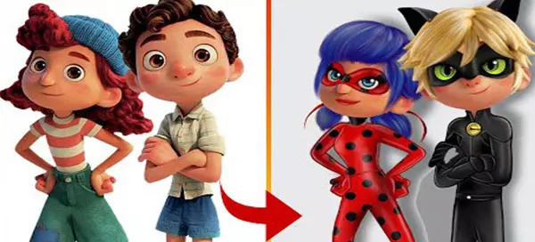 &iquest;Que personaje de Miraculous Ladybug And Luca Character GLOW UP Crossover eres tu?