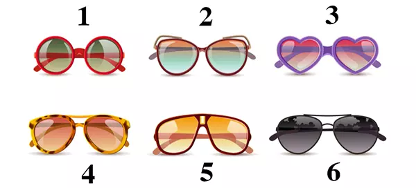 Choose A Sun glass To Reveal The Most Surprising Feature Of Your Love Trait