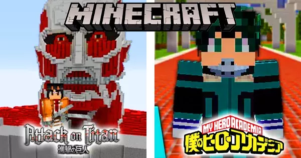 &iquest;En Qu&eacute; Universo Anime Sobrevivir&aacute;s 100+ D&iacute;as En Minecraft? &iquest;Attack On Titans O My Hero Academia?