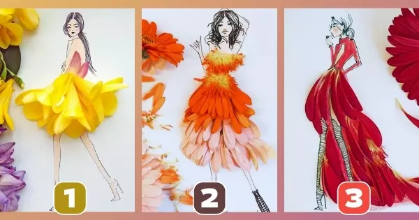 &iexcl;Elige Un Vestido De Flores Para Revelar Tu Personalidad Especial De Amor!