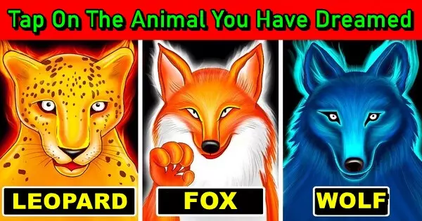Tap On The Animal You Have Dreamed About And Discover If It Is A Good Sign