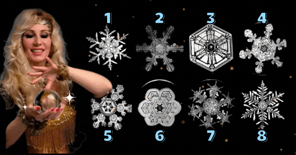 What Are Your Hidden Messages In Water? Turn Over A Water Crystal Snowflake To Discover It!