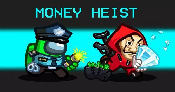 We Will Reveal How Much Money You Can Steal In The *Money Heist* Mod In Among Us