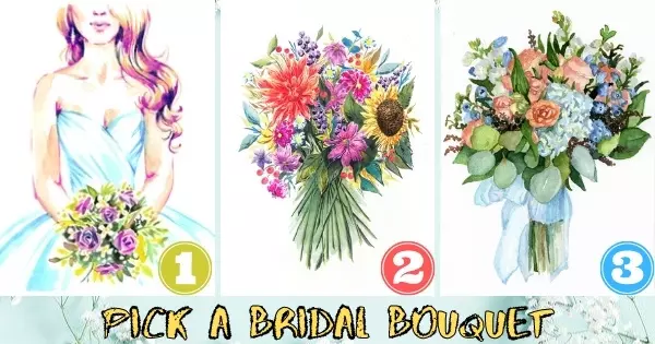 Pick A Bridal Bouquet And Find Out Your True Attitude Towards Love