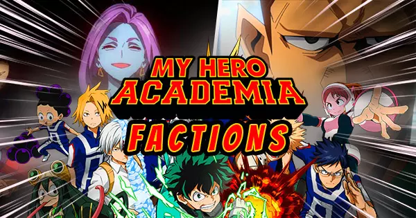 Which Faction In My Hero Academia Are You In?