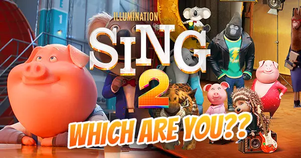 &iquest;Qu&eacute; personaje eres en Sing 2?