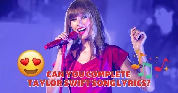 Only The Real Swifties Can Complete These Lyrics