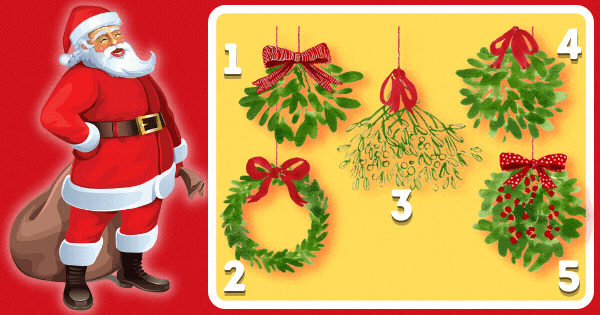 Escolha Um Visco De Natal E Se Surpreenda Com O Segredo Que Ele Revelar&aacute; Sobre Voc&ecirc;!