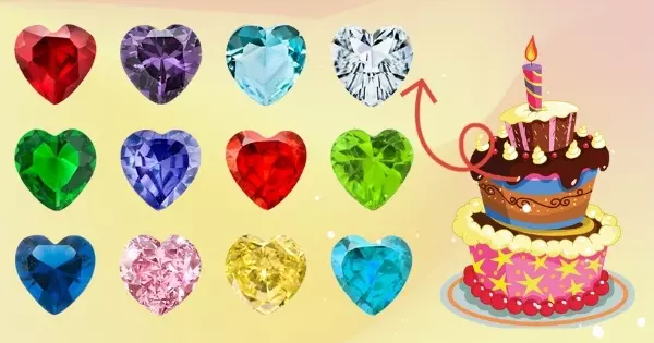 Escolha Sua Pedra De Nascimento Em Formato De Cora&ccedil;&atilde;o E Receba Uma Revela&ccedil;&atilde;o Do Que O Destino Preparou Para Voc&ecirc;