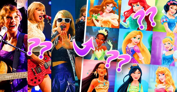Choose A Song From Every Taylor Swift Album And Find Out Which Disney Princess Are You.