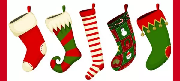 Escolha uma meia de natal e veja o que voc&ecirc; receber de presente.