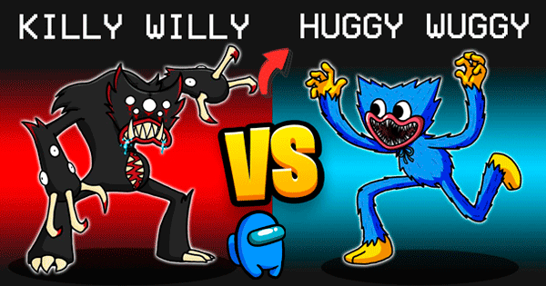 Are You An Ordinary Impostor Or A Character From The KILLY WILLY vs. HUGGY WUGGY Mod In Among Us?