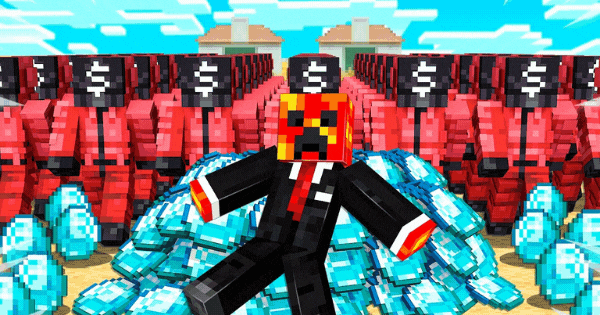Will You Be Rich In 10 Years? Choose An Epic Moment From Minecraft&rsquo;s Mod Millionaires ONLY Squid Game To See