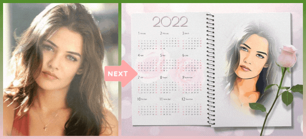 Generate Your Cartoon Photos For Free, And Make Your Own 2022 Calendar