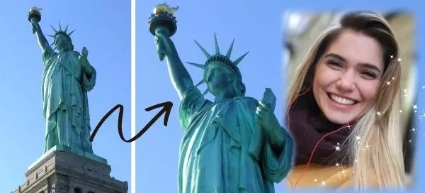 🗽Stand Beside The Magnificent Statue Of Liberty In The City That Never Sleeps!