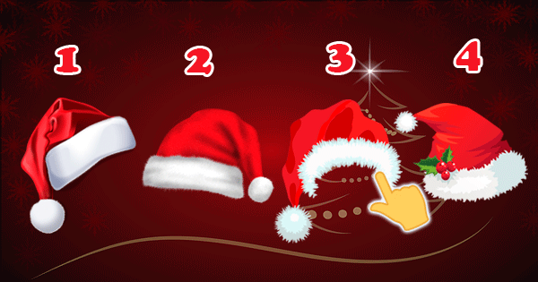Touch Santa's Hat To Reveal What 2022 Will Bring You!