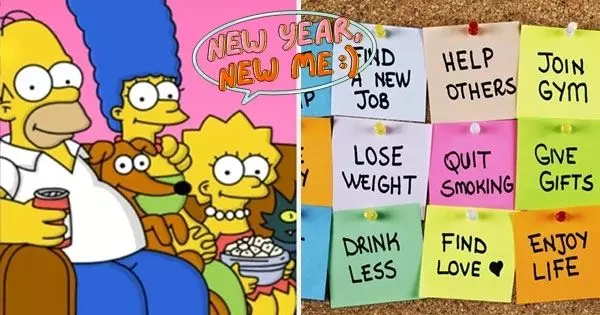 Just Pick A Cartoon Character And We'll Give You A New Year's Resolution