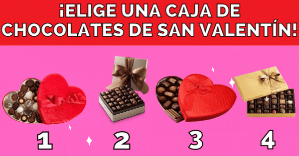 Elige Una Caja De Bombones Y Descubre Qu&eacute; Persona Del Pasado Te Escribir&aacute; En San Valent&iacute;n 🍫