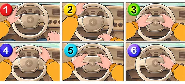 The Way You Hold the Wheel Can Say a Lot About You