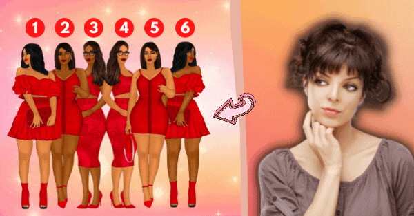 Which Women In Red Dress Is The Most Attractive? Click To Test Your Charm Score.